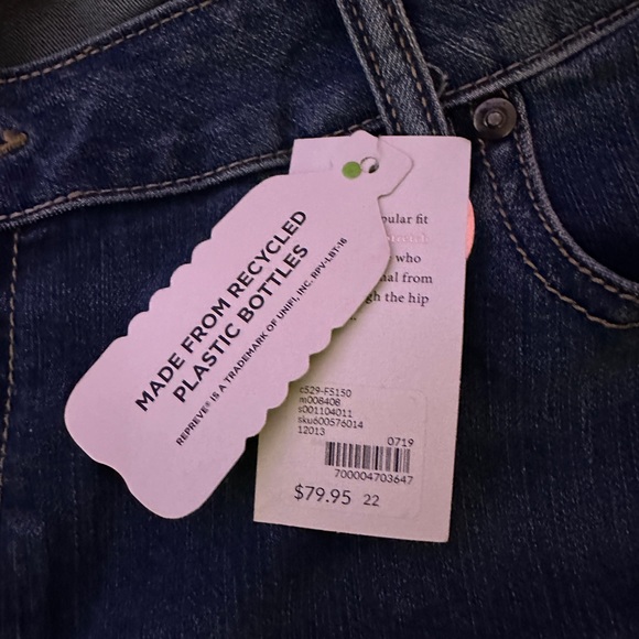 Lane Bryant signature skinny super stretch jeans NWT size 22 - Picture 4 of 5